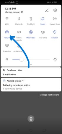 Hotspot on